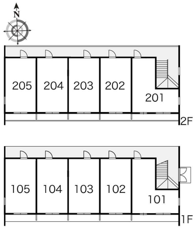 レオパレスグランＭ’ｓ 間取配置図