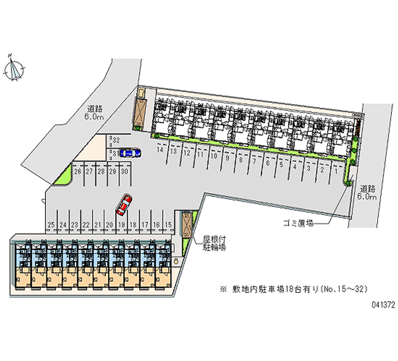 41372 Monthly parking lot