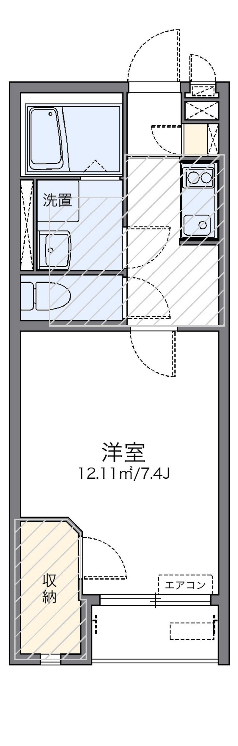 レオネクストセレッサⅢ 間取図