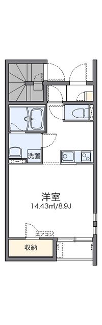 レオネクストルーエ　キフネ 間取り図