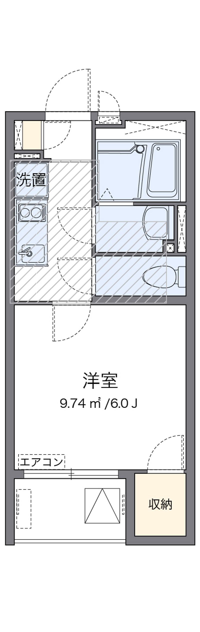 ミランダＬＵＡＮＡ 間取り