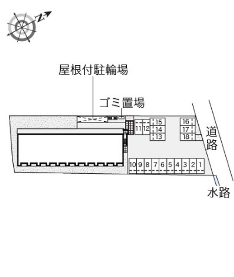レオネクストストンフィルド 駐車場