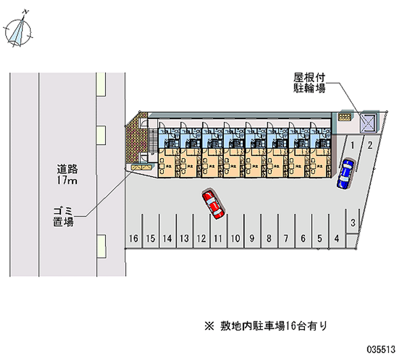 35513 Monthly parking lot