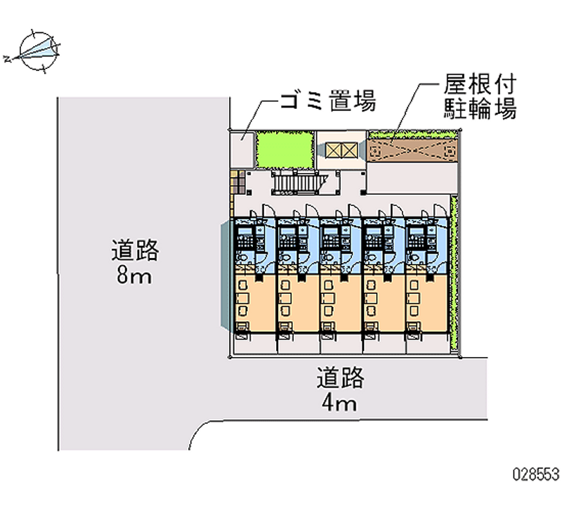 レオパレスＯＨＴＡＮＩ 区画図