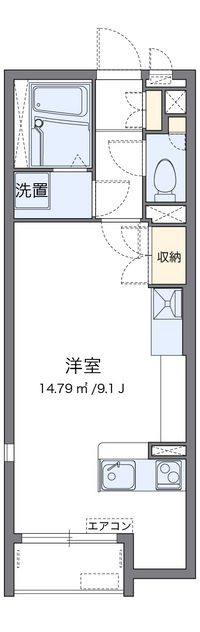 レオネクストＧＡＩＡ 間取り図