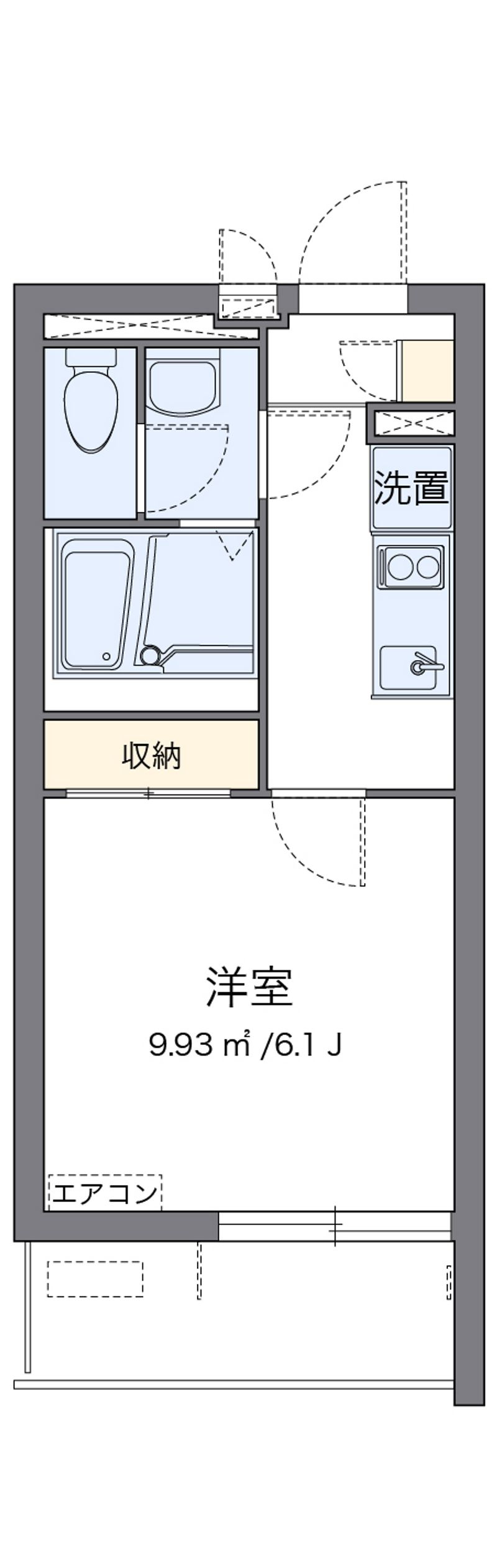 クレイノグリーンメゾン 間取図