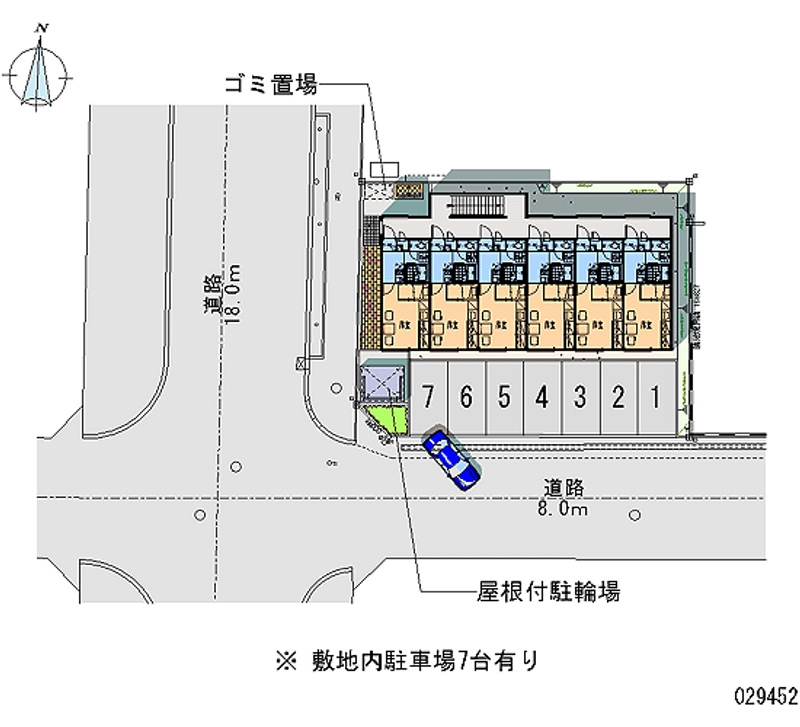 29452月租停車場