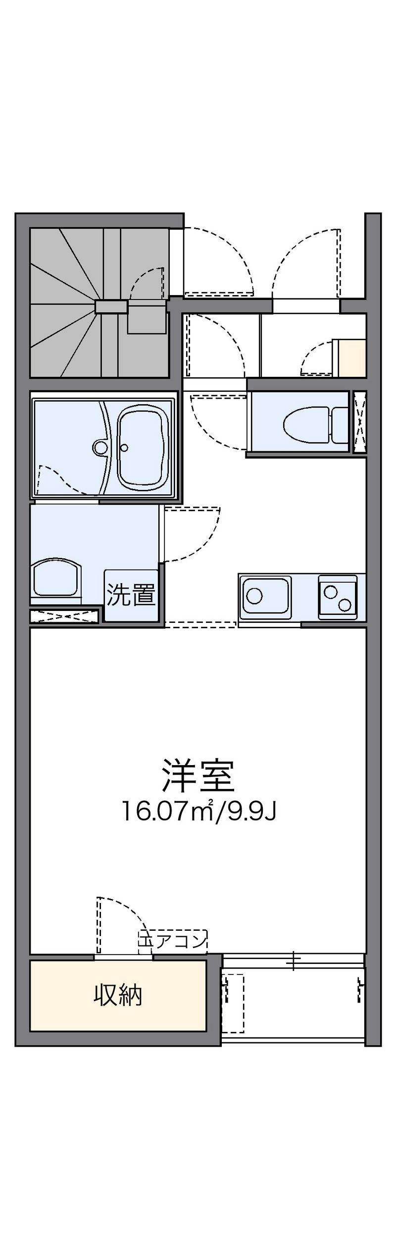 レオネクストピークヒルズ 間取図