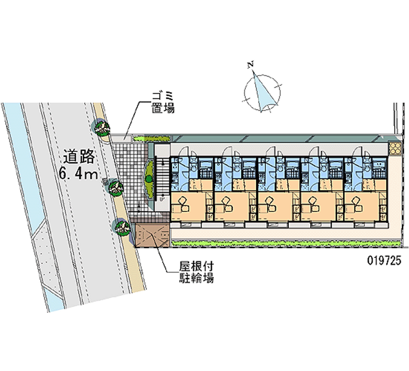 レオパレス夢２１ 区画図