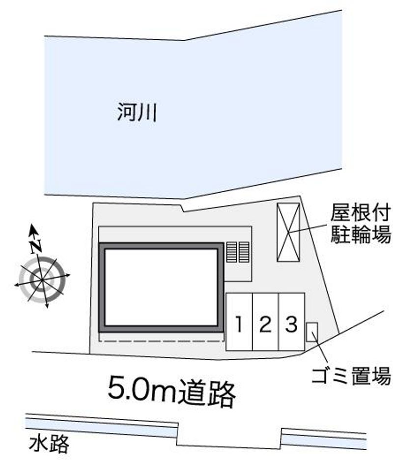 レオパレスヤノ 配置図