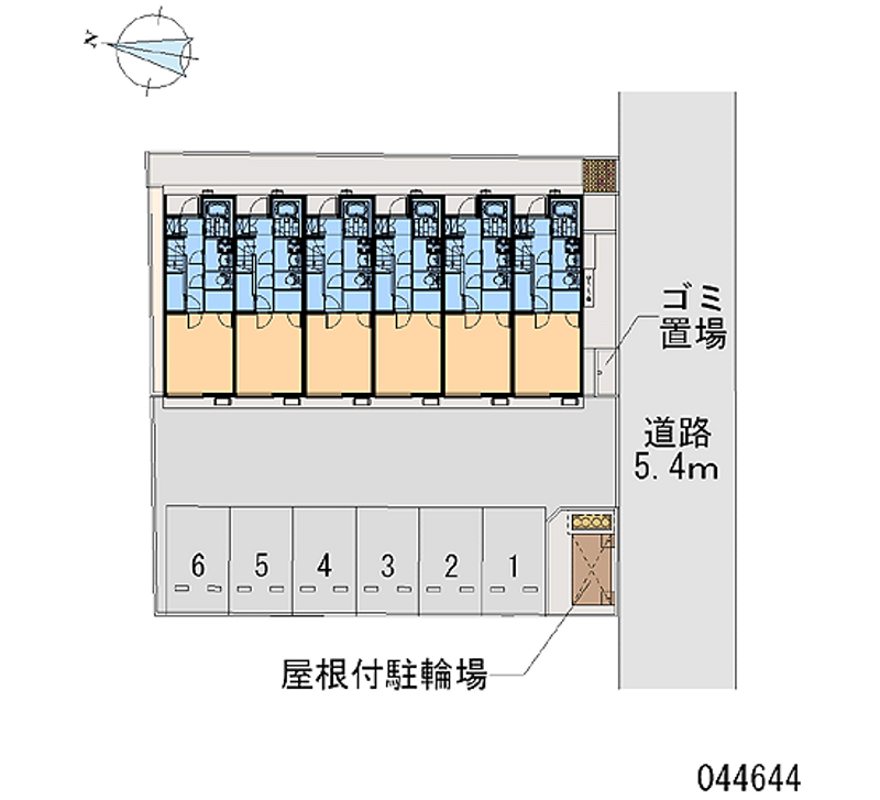 44644 bãi đậu xe hàng tháng