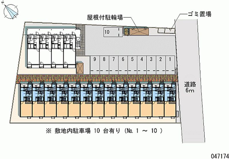 47174 bãi đậu xe hàng tháng