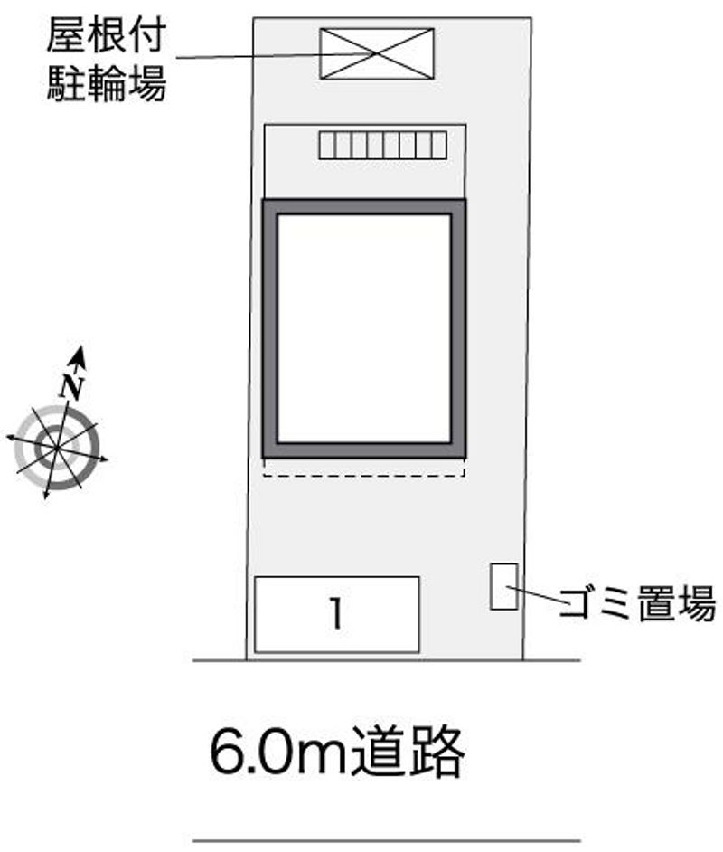 レオパレスヤマダⅡ 配置図