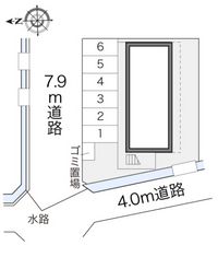 レオパレスコスモス 駐車場
