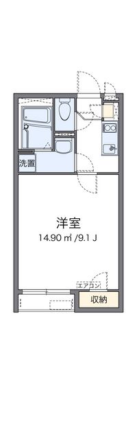 クレイノサンライト緑ケ丘 間取り図