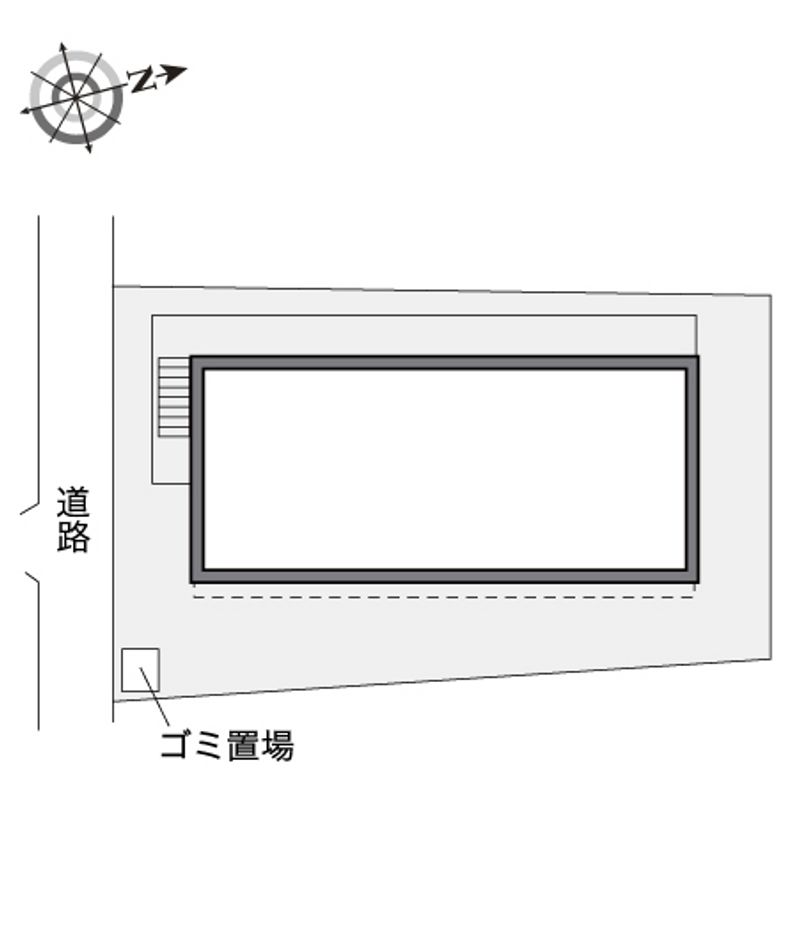 レオパレスレリア 配置図