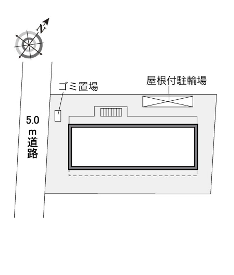 レオパレスＹＵＳＨＩＮ 配置図