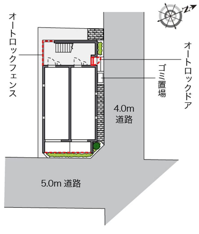 レオネクストマードレ 配置図