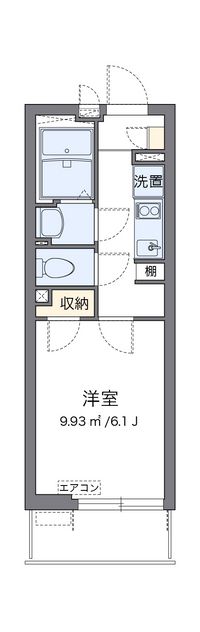 クレイノアレグリアスⅡ 間取り図