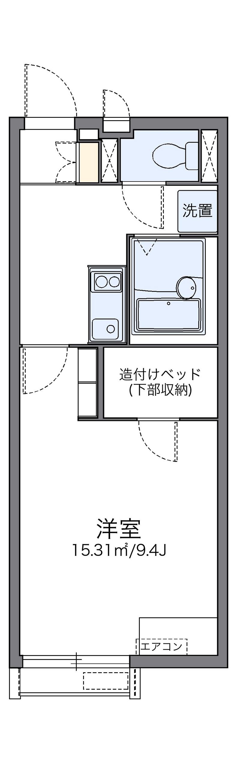 レオネクストサンベスト 間取図