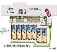 レオパレス北山通 区画図