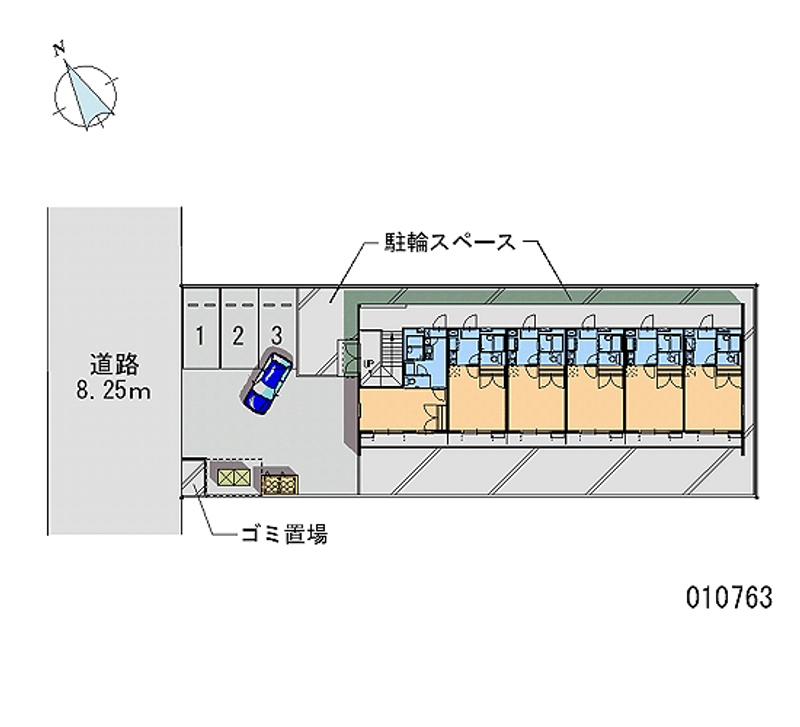 レオパレスＭ＆ＭⅡ 月極駐車場