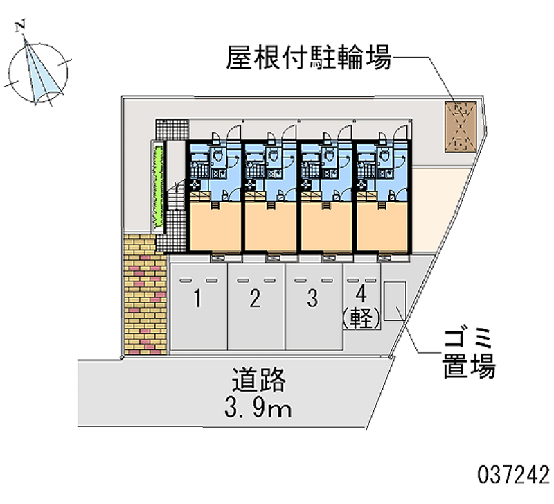 レオパレスコーポ横尾 月極駐車場