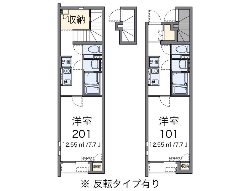 クレイノヴィラ高島 間取図