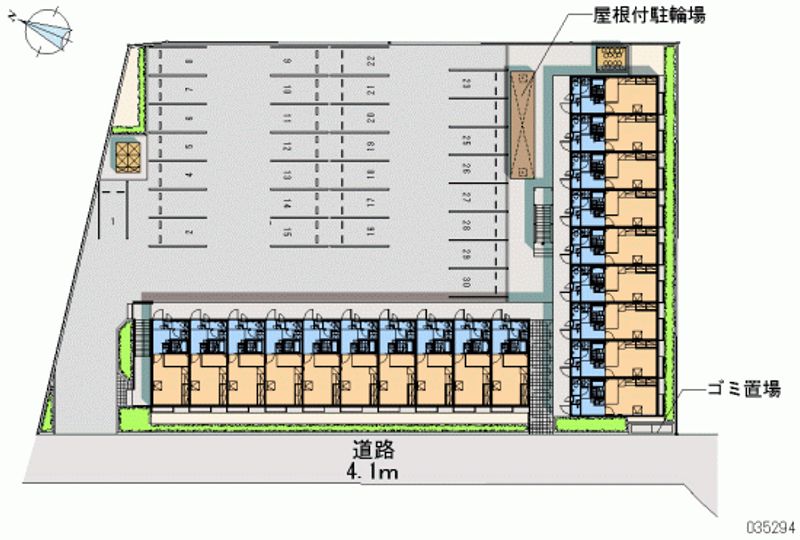 35294 Monthly parking lot