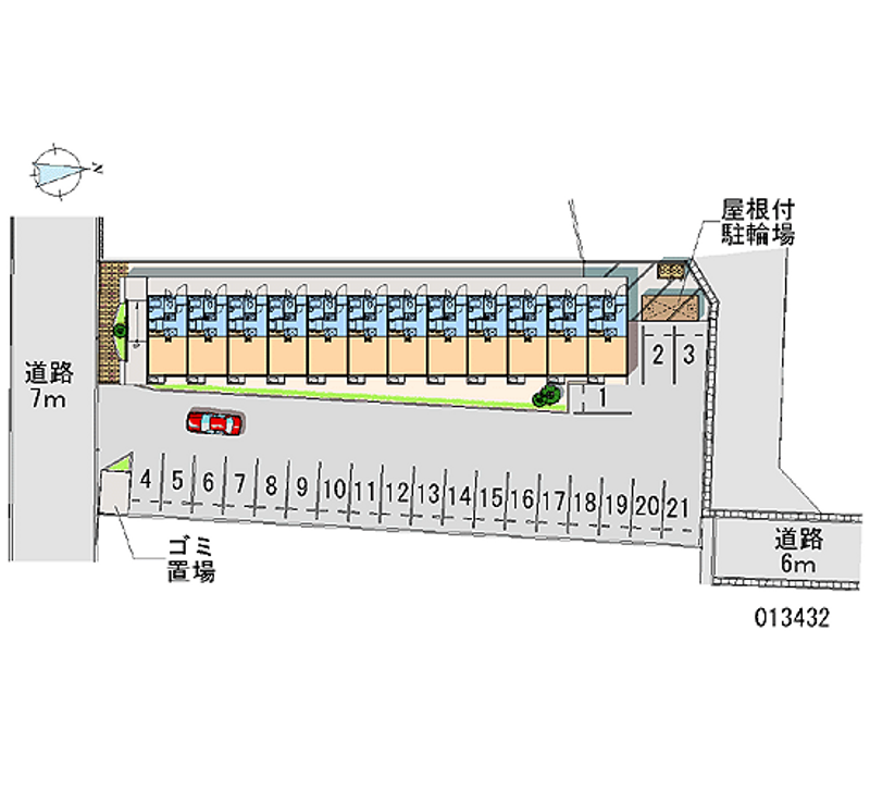 13432 bãi đậu xe hàng tháng