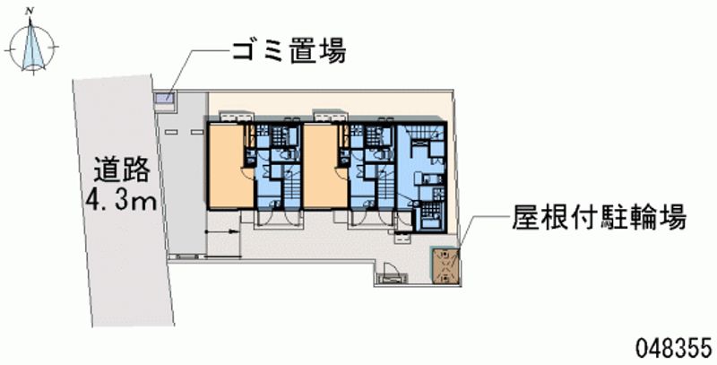 レオネクストさくら 区画図