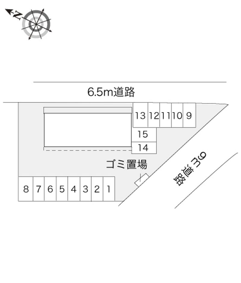 レオパレスエヴァーグリーン 駐車場
