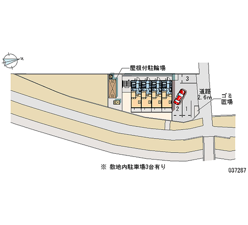 レオパレスラルク 共用部分