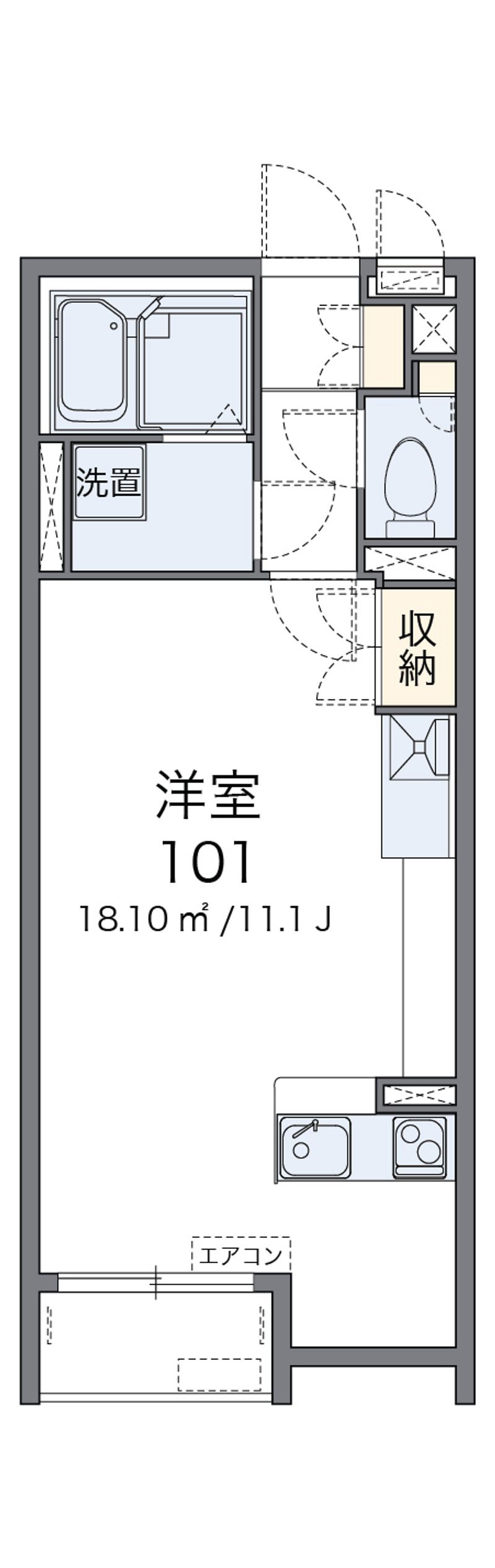レオネクストＴＫ 間取図