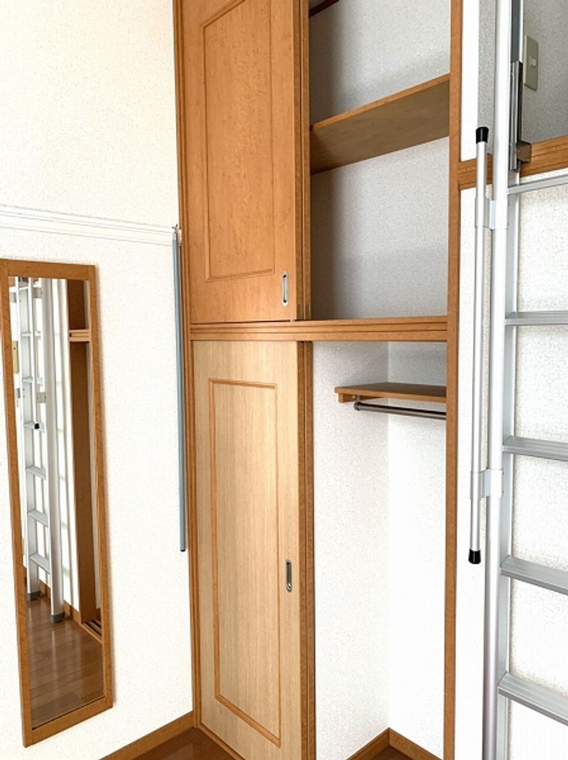 レオパレス美樹 収納