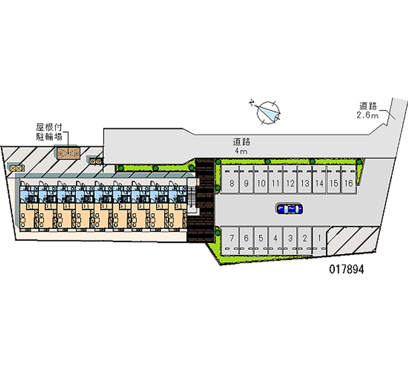 17894月租停車場