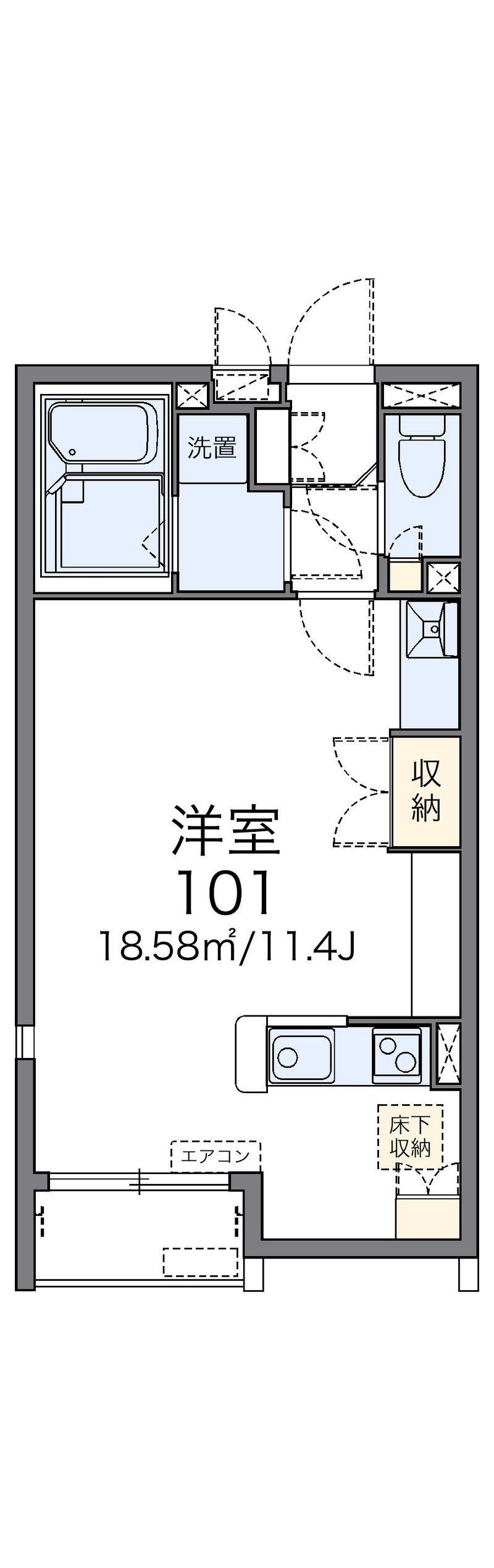 レオネクストソシアル 間取図
