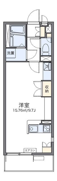 レオネクスト中川Ⅲ 間取り