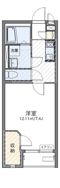 レオネクストグラードＫ 間取り図