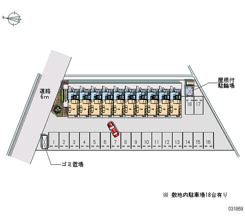 31869月租停车场