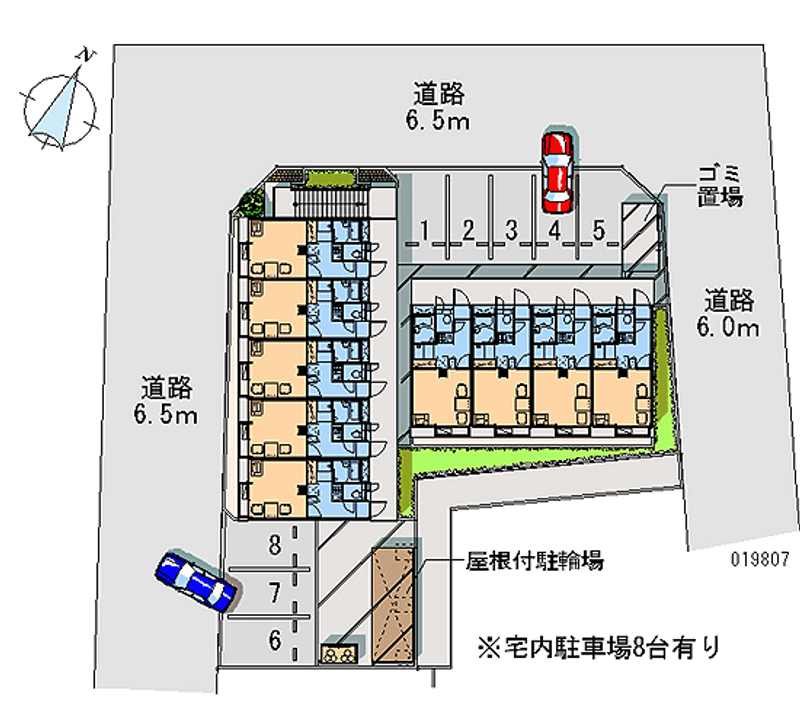 19807月租停车场