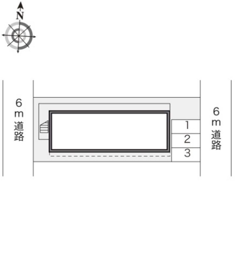 レオパレスファミーユ 駐車場