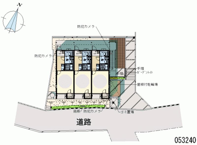 レオネクストセレーノ　香椎 区画図