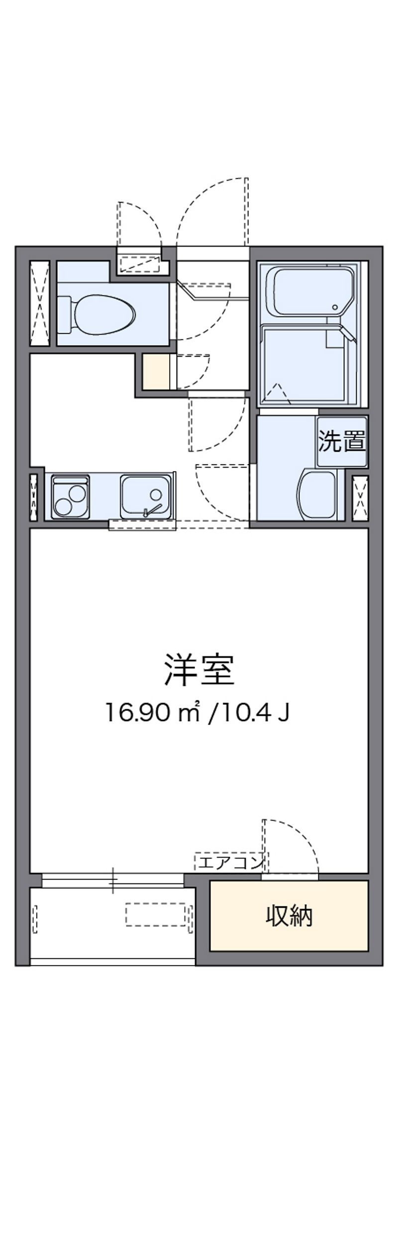 LEONEXT Takagise Floor plan