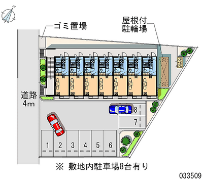 33509 Monthly parking lot