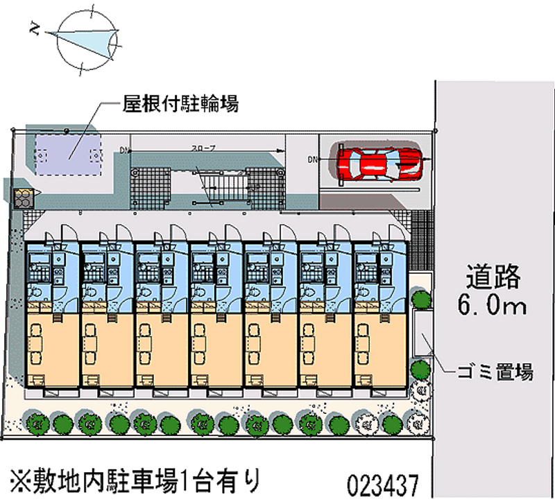 23437 Monthly parking lot