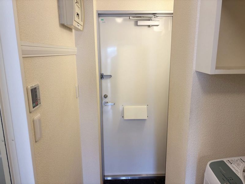 レオパレスミモザ　ガーデン 玄関