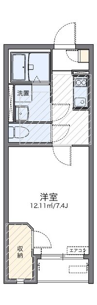 レオネクストジャルダンⅡ 間取り図