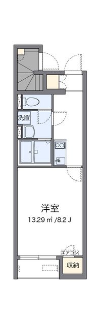 クレイノＧＡＲＤＥＮ　丘　Ⅱ 間取り図