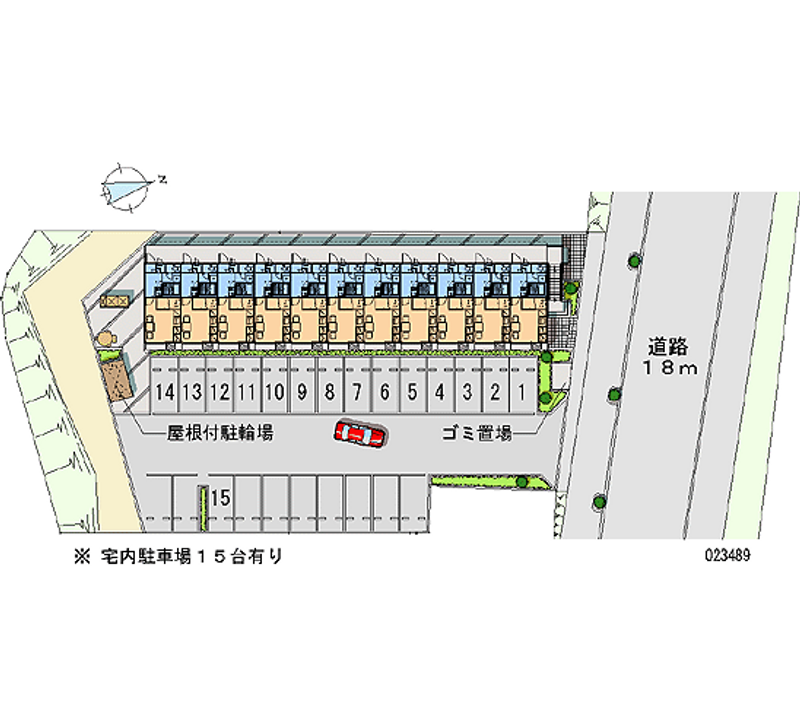 23489月租停車場